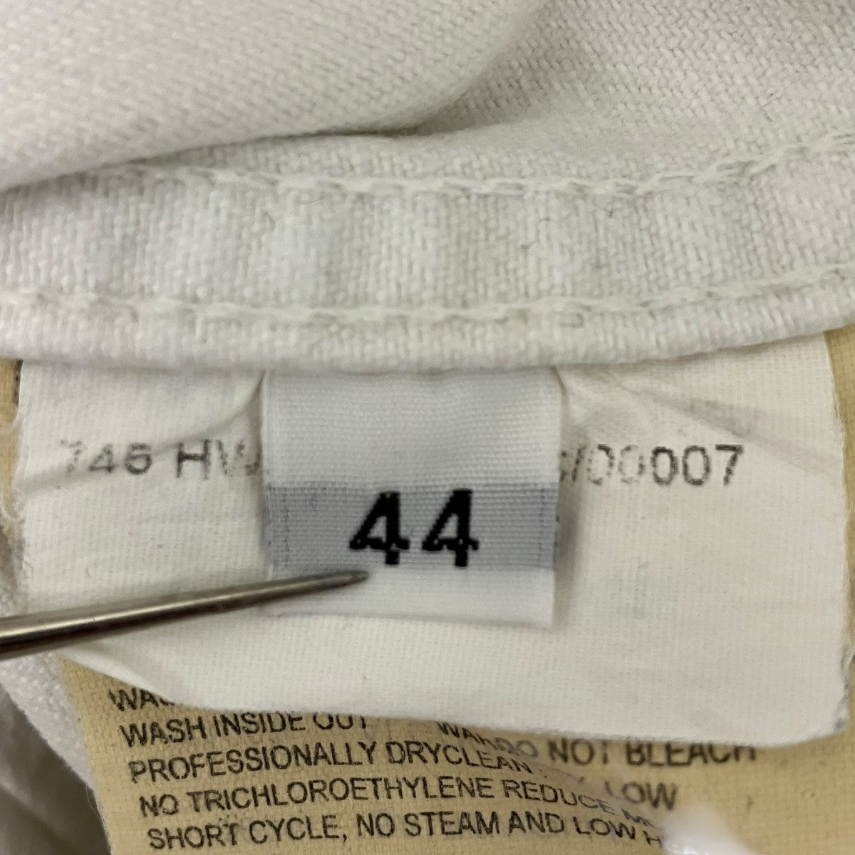 HELMUT LANG VINTAGE BROKEN DENIM SLIM 2POCKET デニムジャケット 古着・中古-8枚目のアイテム画像
