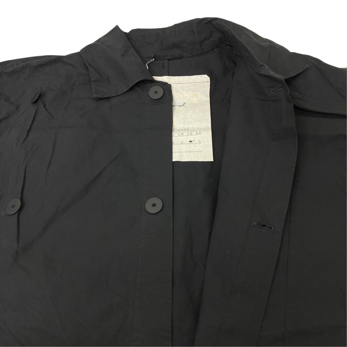 toogood トレンチコート 古着・中古-4枚目のアイテム画像