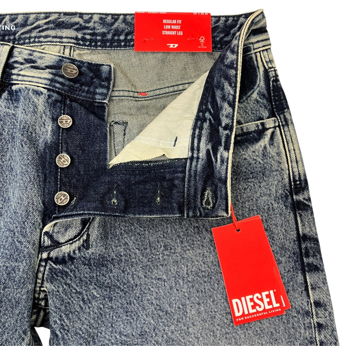 DIESEL 1985 LARKEE-S1 デニムパンツ 古着・中古-3枚目のアイテム画像