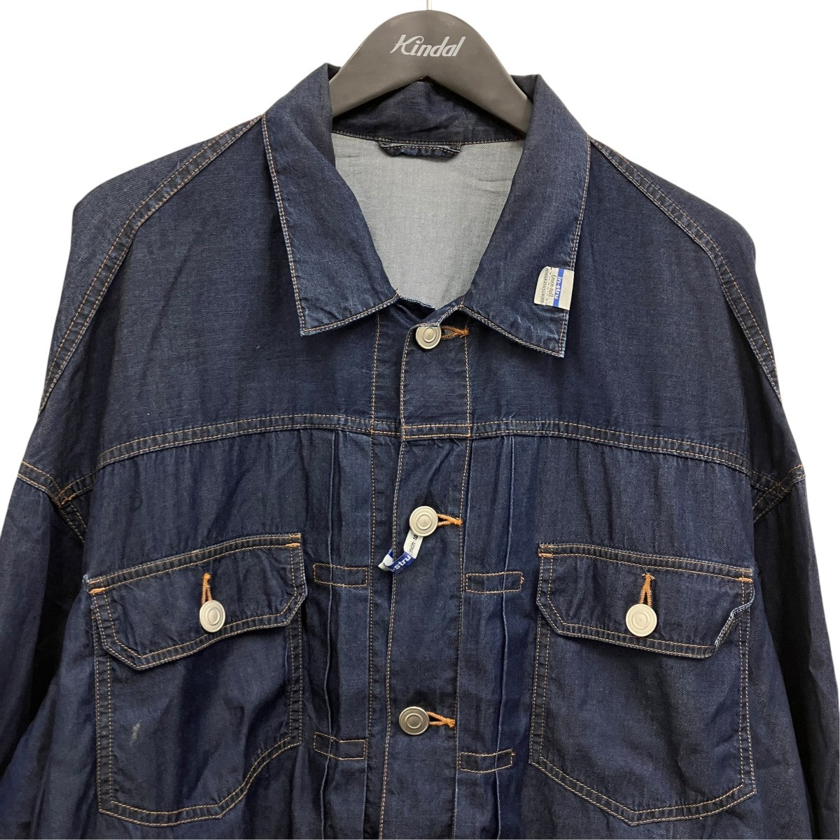 MIHARA YASUHIRO Tencel Denim Blouson デニムシャツ 古着・中古-3枚目のアイテム画像