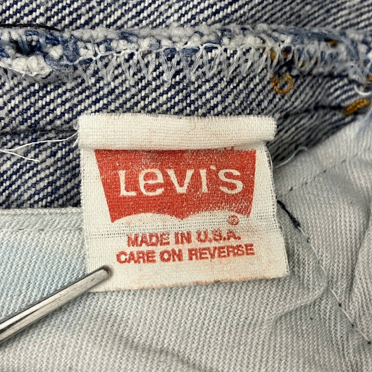 LEVI’S ストレートデニム 古着・中古-6枚目のアイテム画像