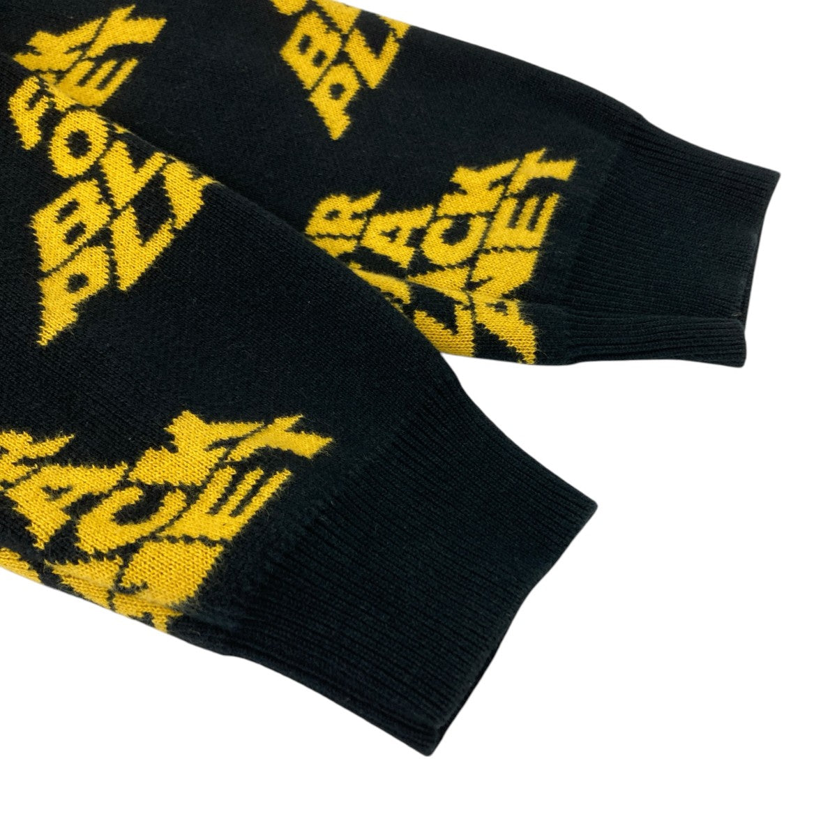 Supreme×UNDERCOVER×Public Enemy 18AWFear of a Black Planet Sweater総柄ニット 古着・中古-4枚目のアイテム画像