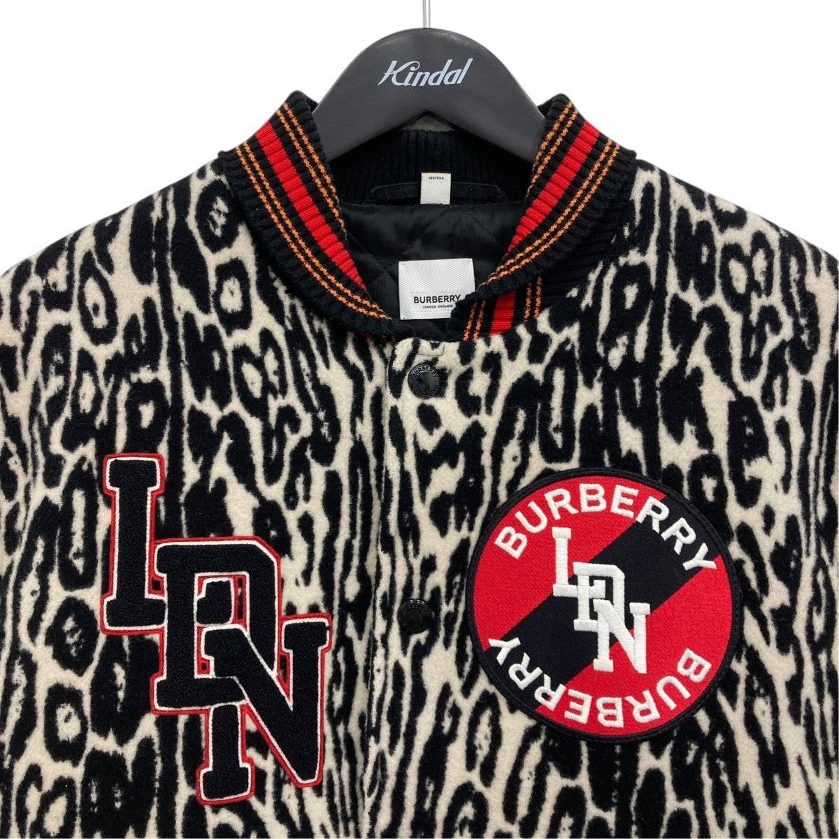BURBERRY レオパードスタジャン 古着・中古-3枚目のアイテム画像