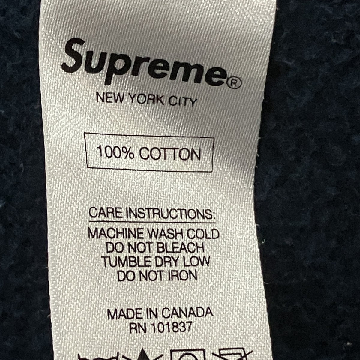 Supreme Box Logo Crewneck ボックスウロゴスウェット 古着・中古-6枚目のアイテム画像