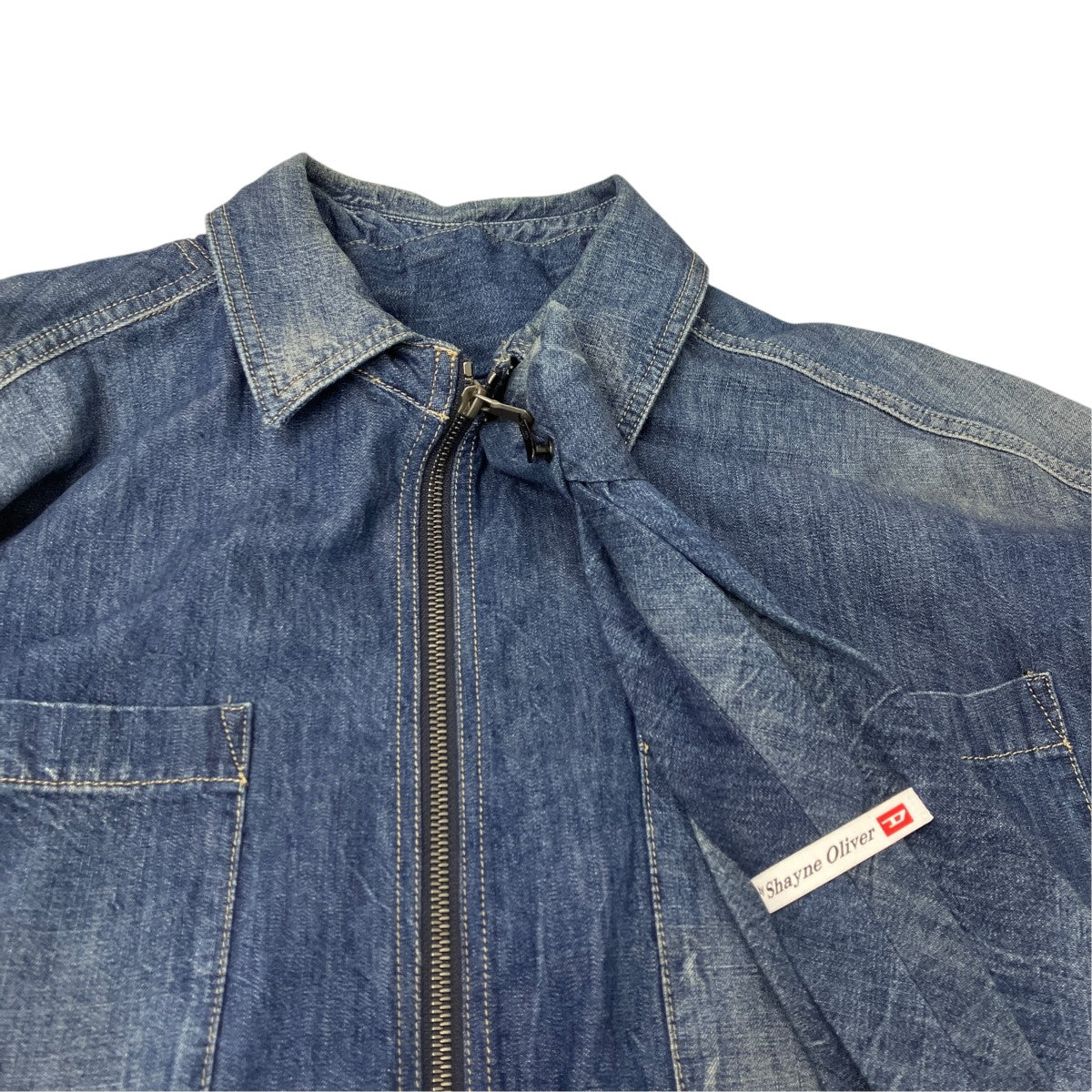 DIESEL SHAYNE OLIVER デニムジャケット 古着・中古-4枚目のアイテム画像