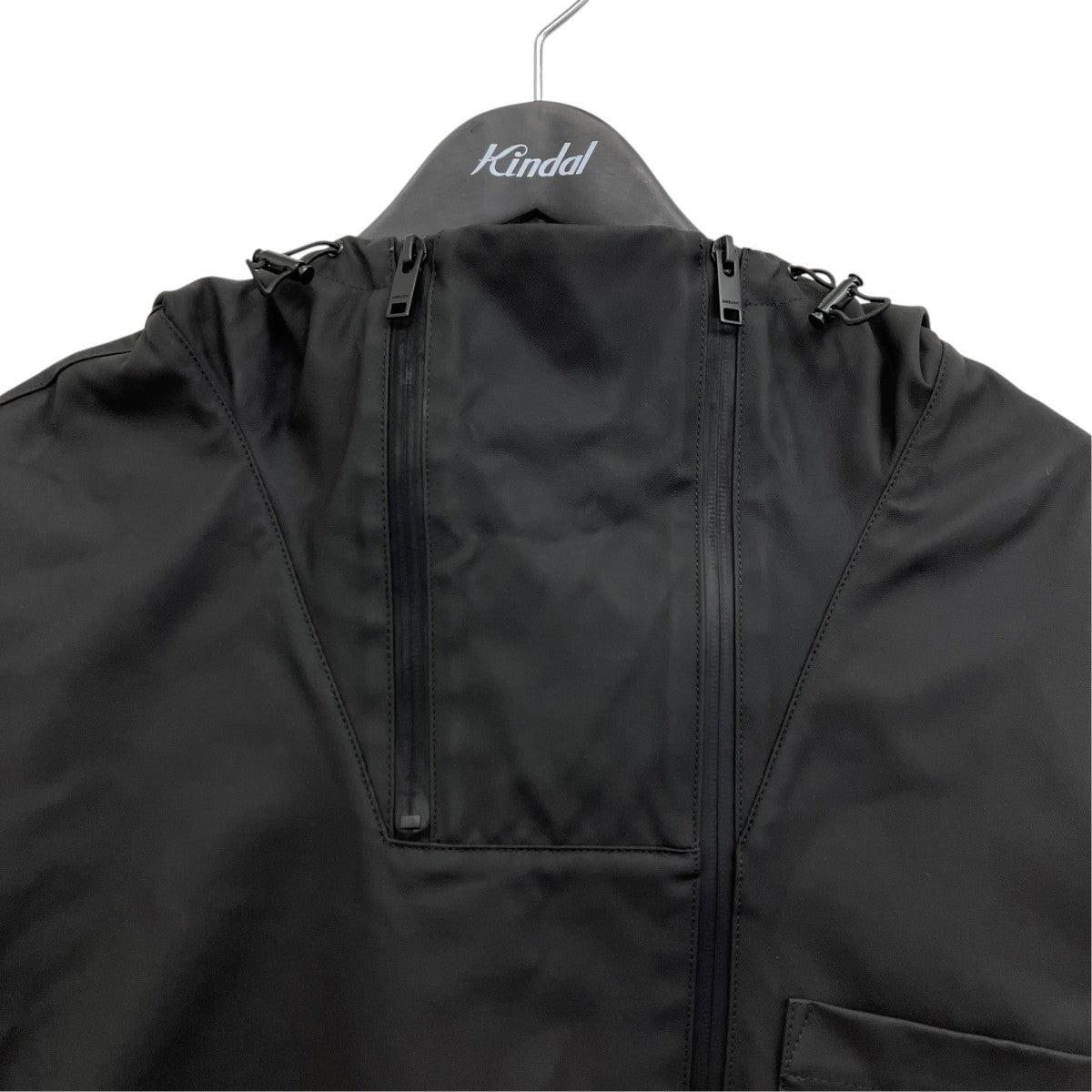 AMBUSH RUBBER COATED HOODIE コーティングジャケット 古着・中古-3枚目のアイテム画像