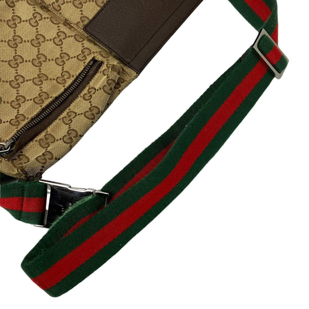 GUCCI GGキャンバス ウエストバッグ 古着・中古-10枚目のアイテム画像