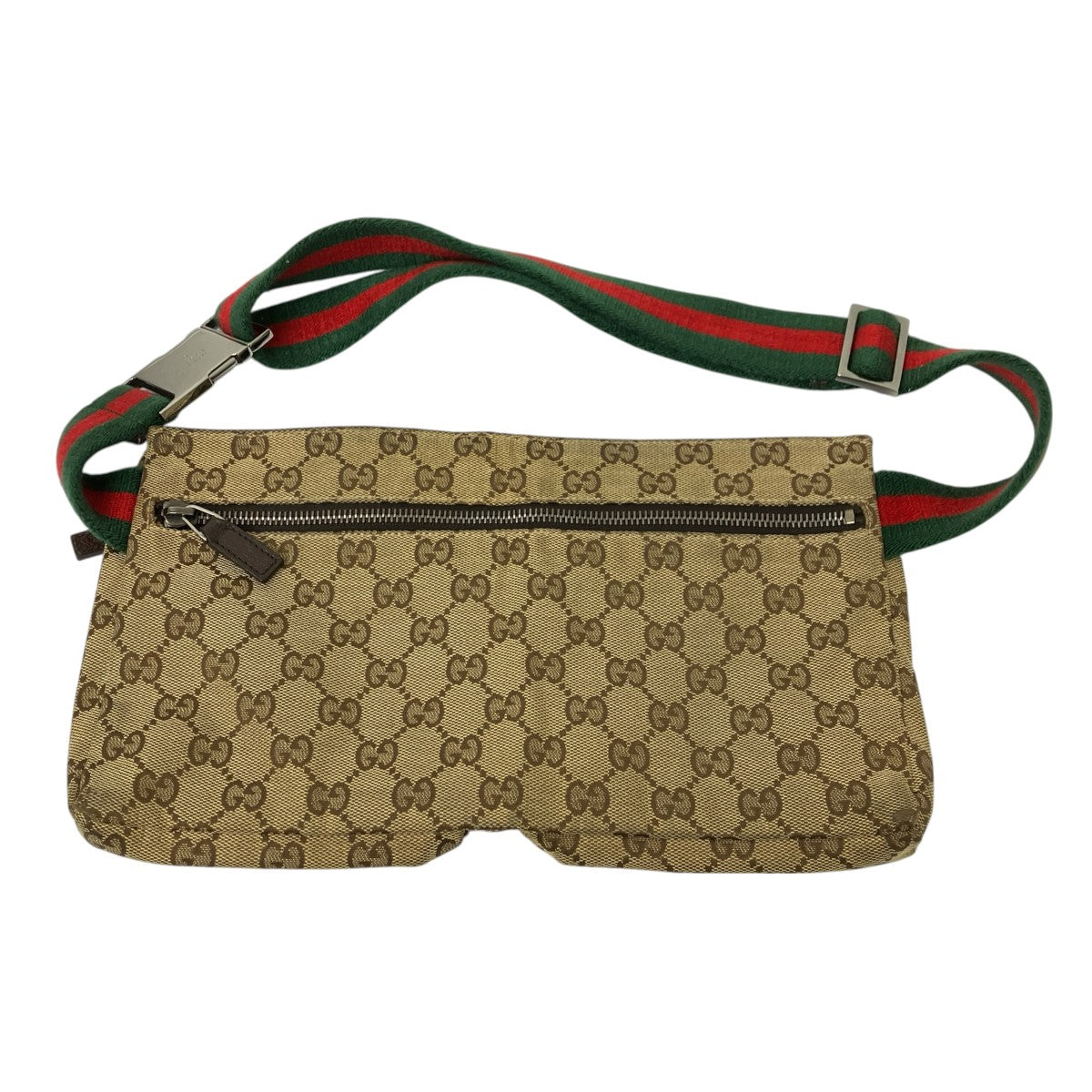 GUCCI GGキャンバス ウエストバッグ 古着・中古-3枚目のアイテム画像