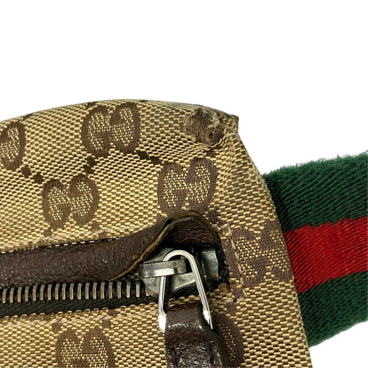 GUCCI GGキャンバス ウエストバッグ 古着・中古-7枚目のアイテム画像