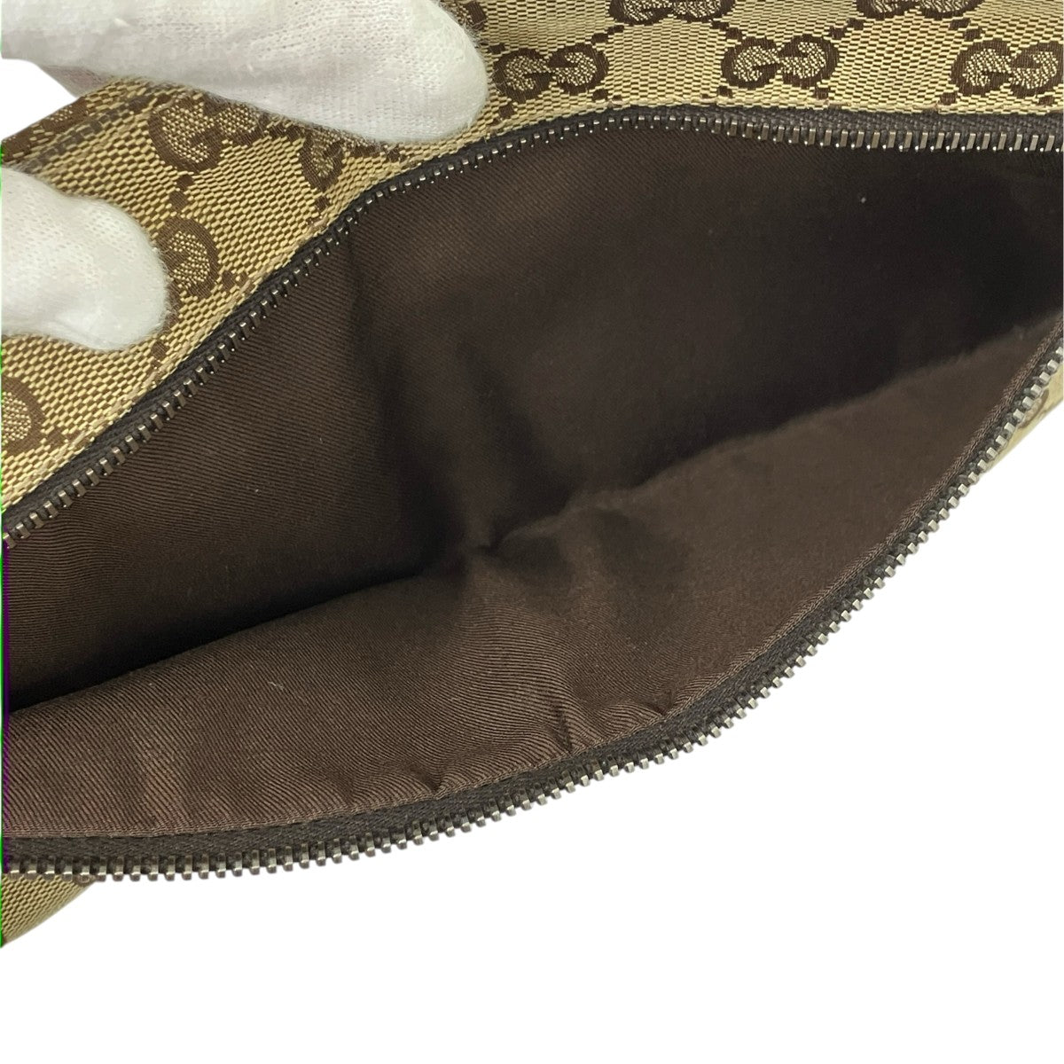 GUCCI GGキャンバス ウエストバッグ 古着・中古-9枚目のアイテム画像