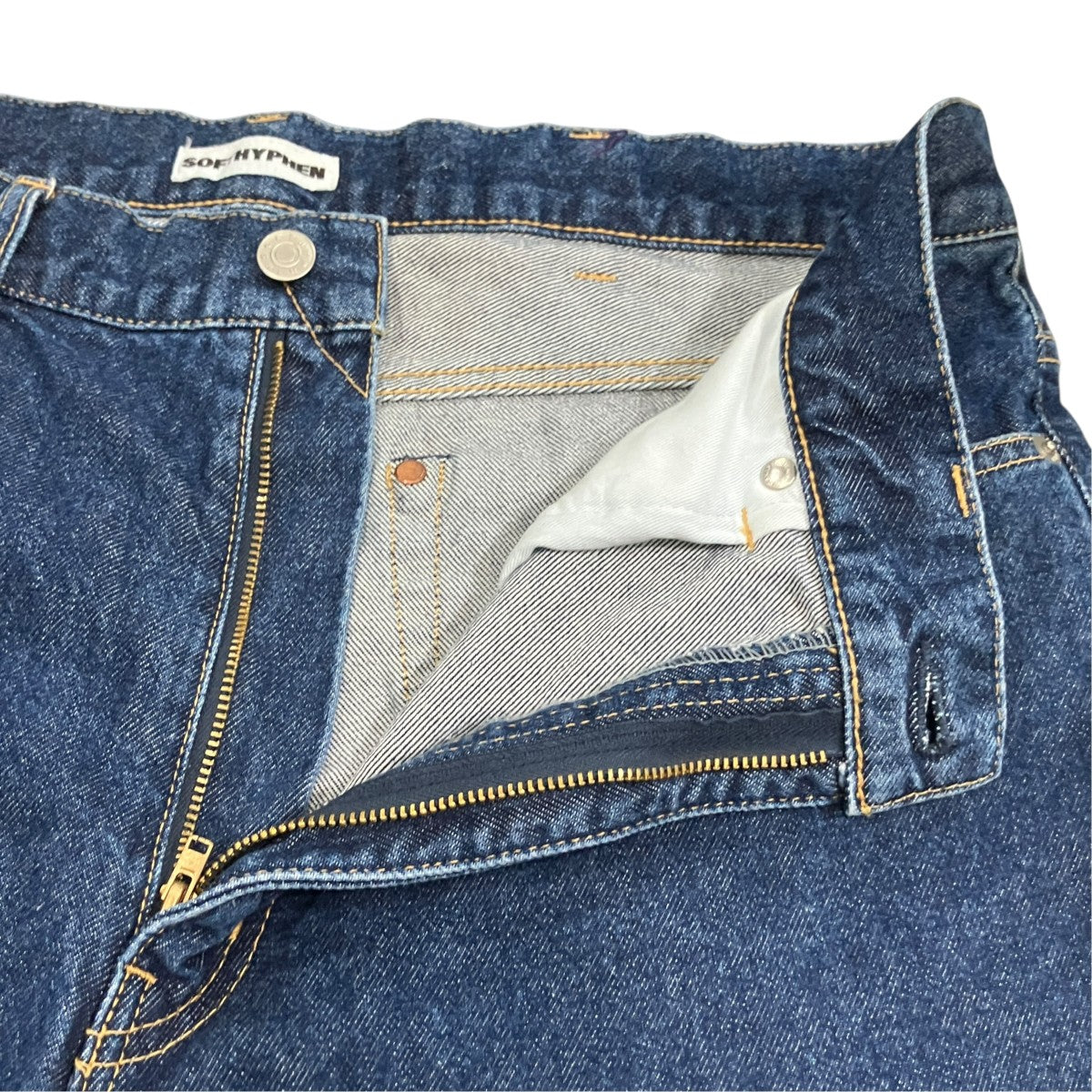 SOFTHYPHEN デニムパンツ 古着・中古-4枚目のアイテム画像