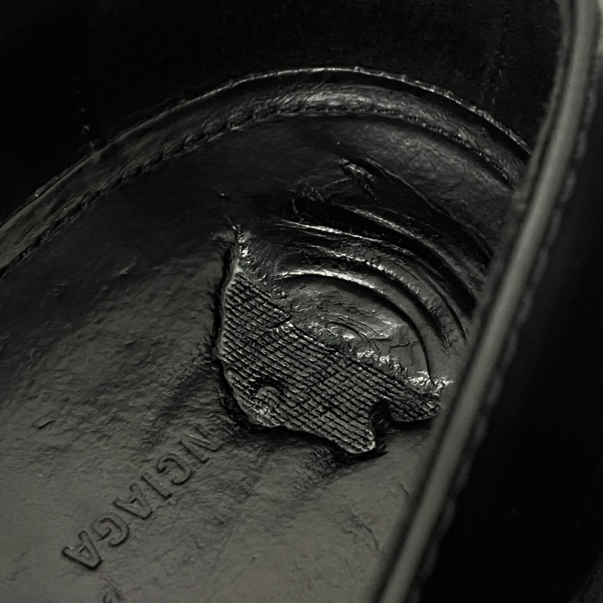 BALENCIAGA サージェント ダービースニーカー 古着・中古-9枚目のアイテム画像