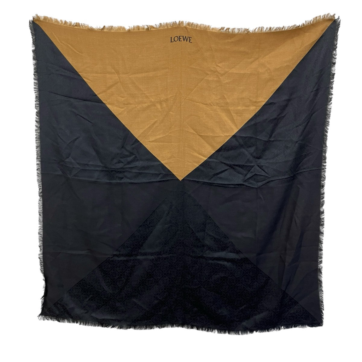 LOEWE ロゴスカーフ 古着・中古-3枚目のアイテム画像