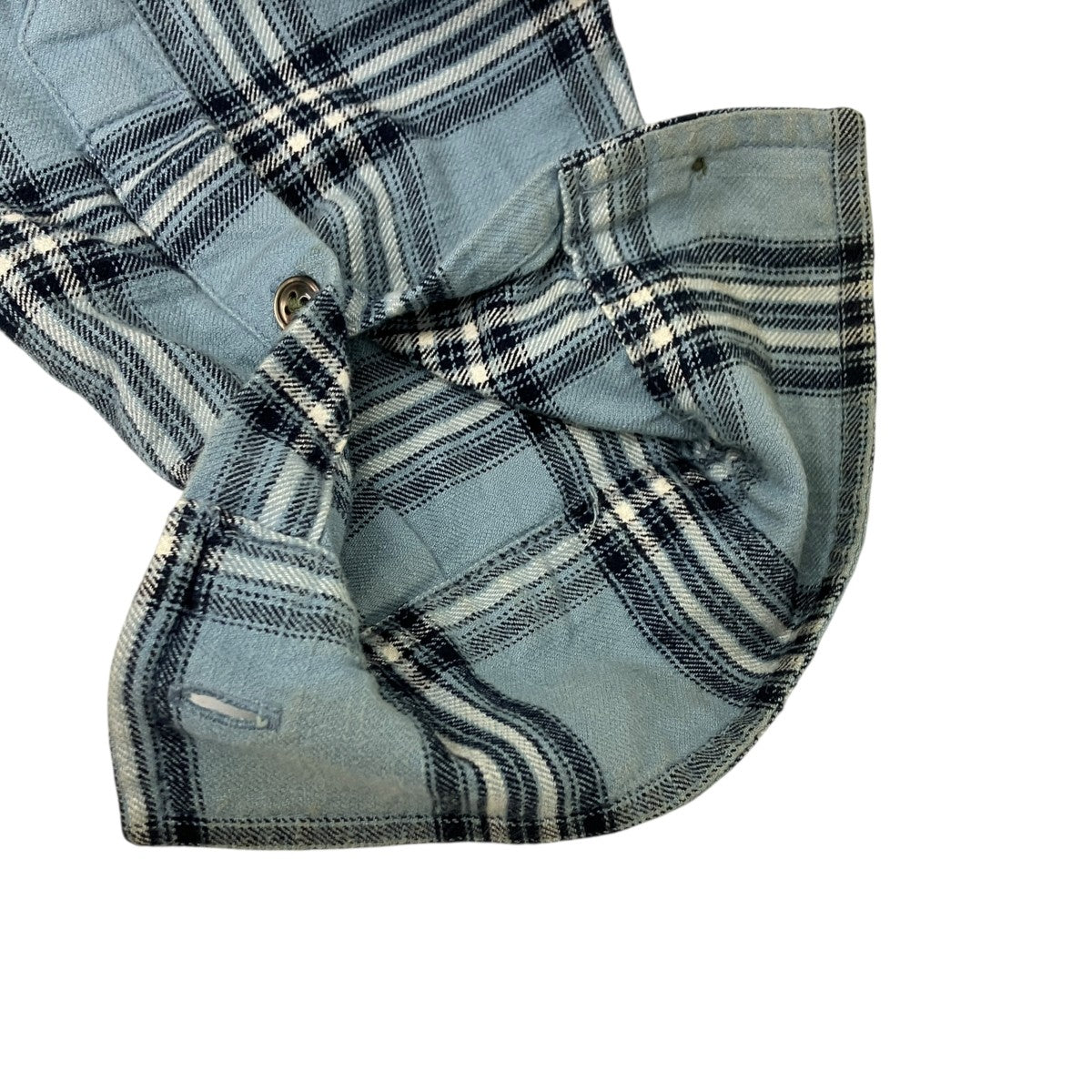 DIESEL フーデッドチェックシャツ 古着・中古-5枚目のアイテム画像