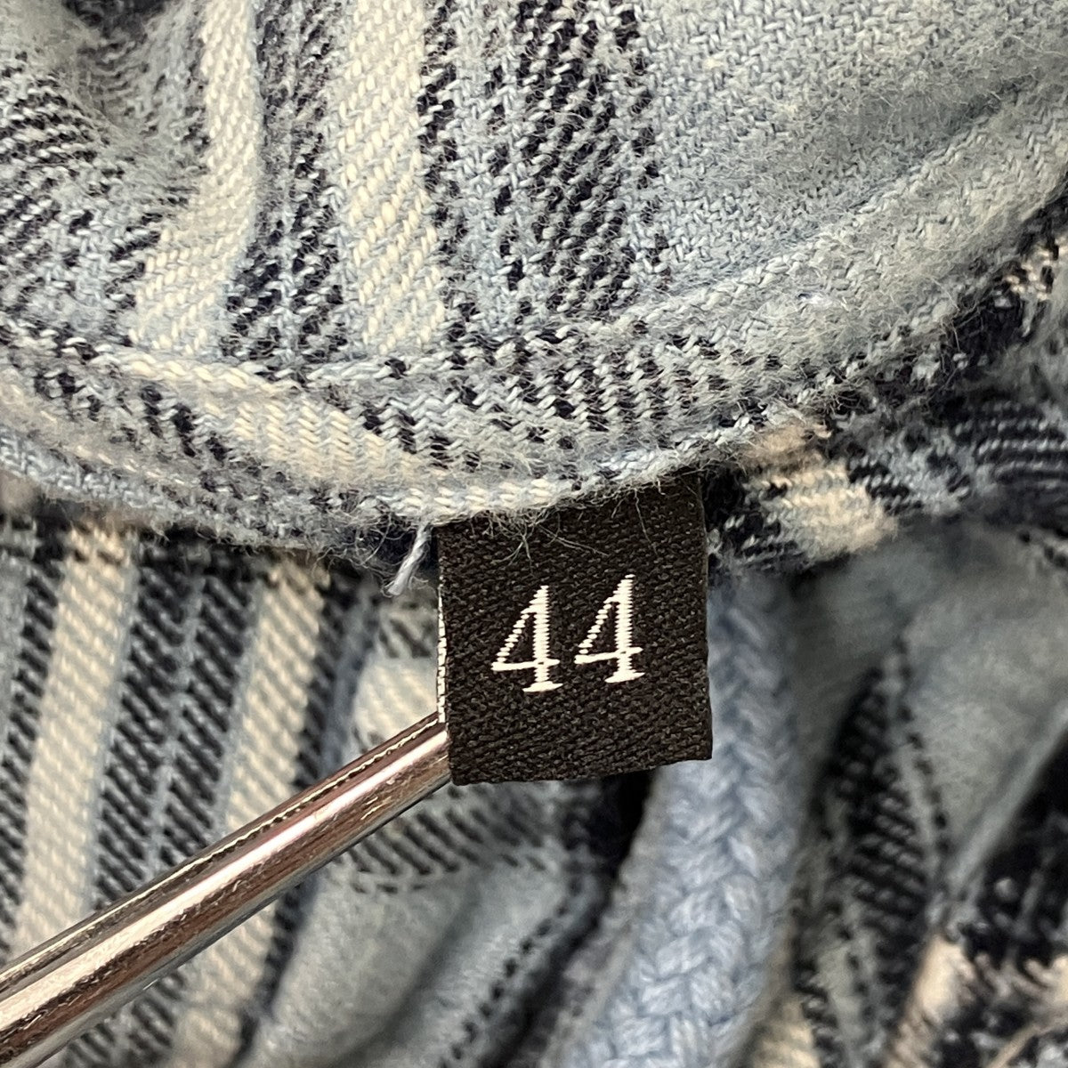 DIESEL フーデッドチェックシャツ 古着・中古-7枚目のアイテム画像