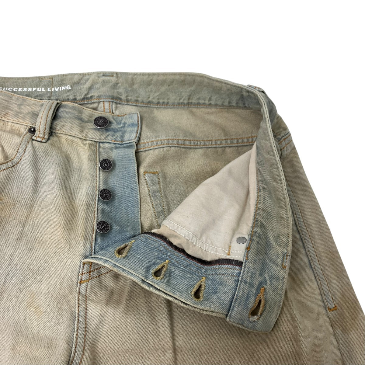 DIESEL ストレートデニムパンツ 古着・中古-4枚目のアイテム画像