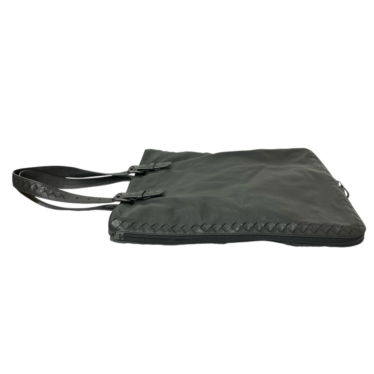 BOTTEGA VENETA イントレチャート ファスナー可変式 トートバッグ 古着・中古-4枚目のアイテム画像