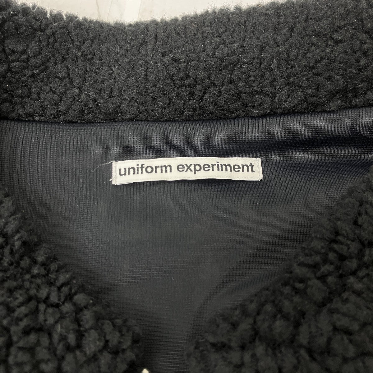 uniform experiment 24AW「SHERPA BLOUSON」ボアブルゾンUE-242018 古着・中古-4枚目のアイテム画像