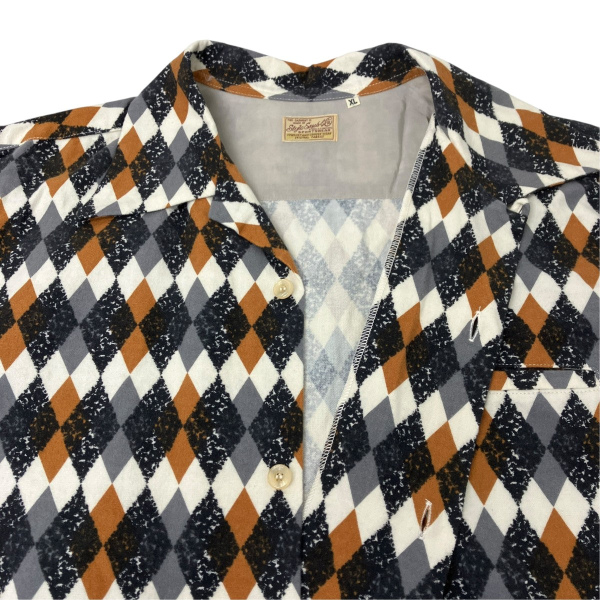 STYLE EYES フランネルシャツ 古着・中古-4枚目のアイテム画像