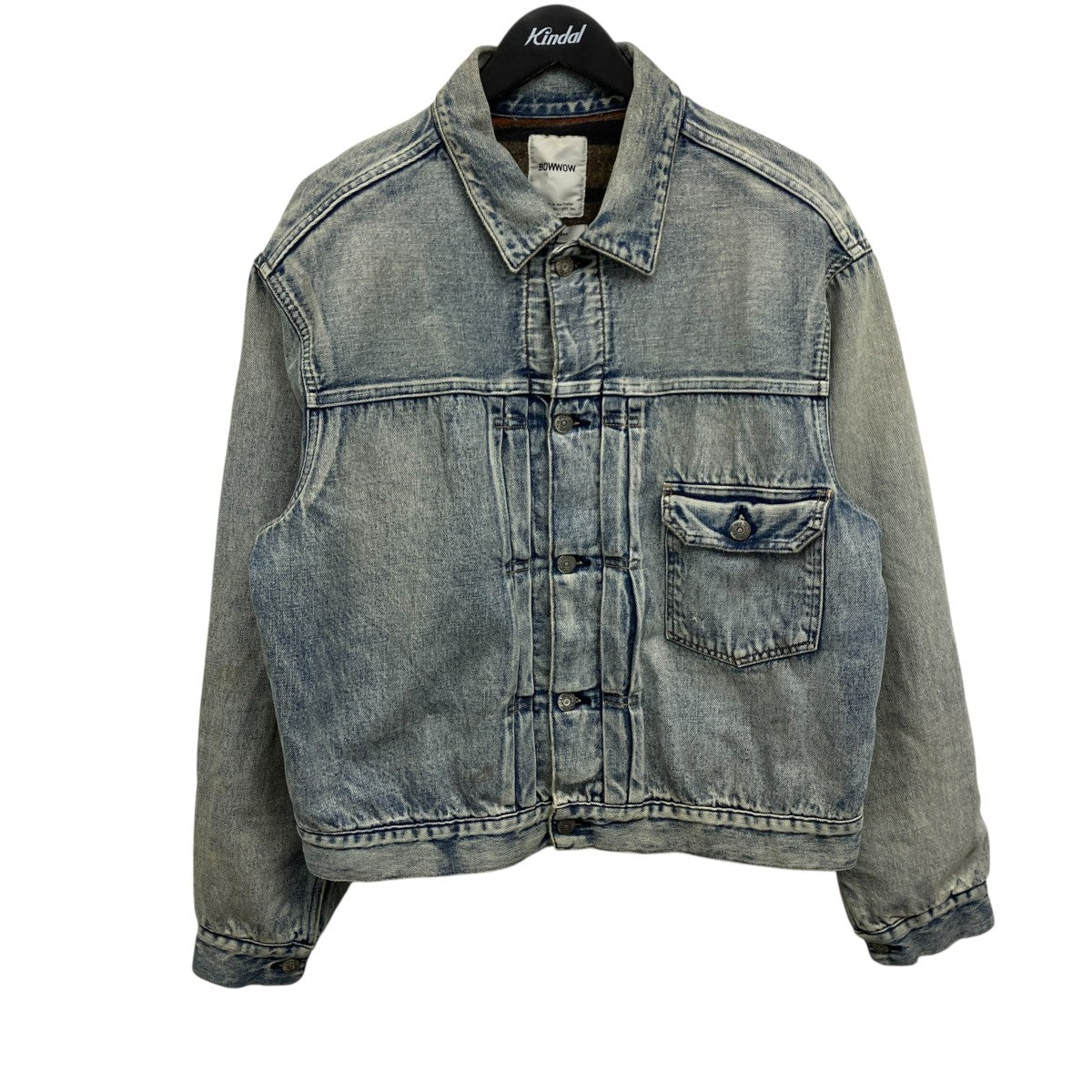 BOWWOW BLANKET LINED DENIM JKブランケットライニングデニムジャケット 古着・中古-1枚目のアイテム画像