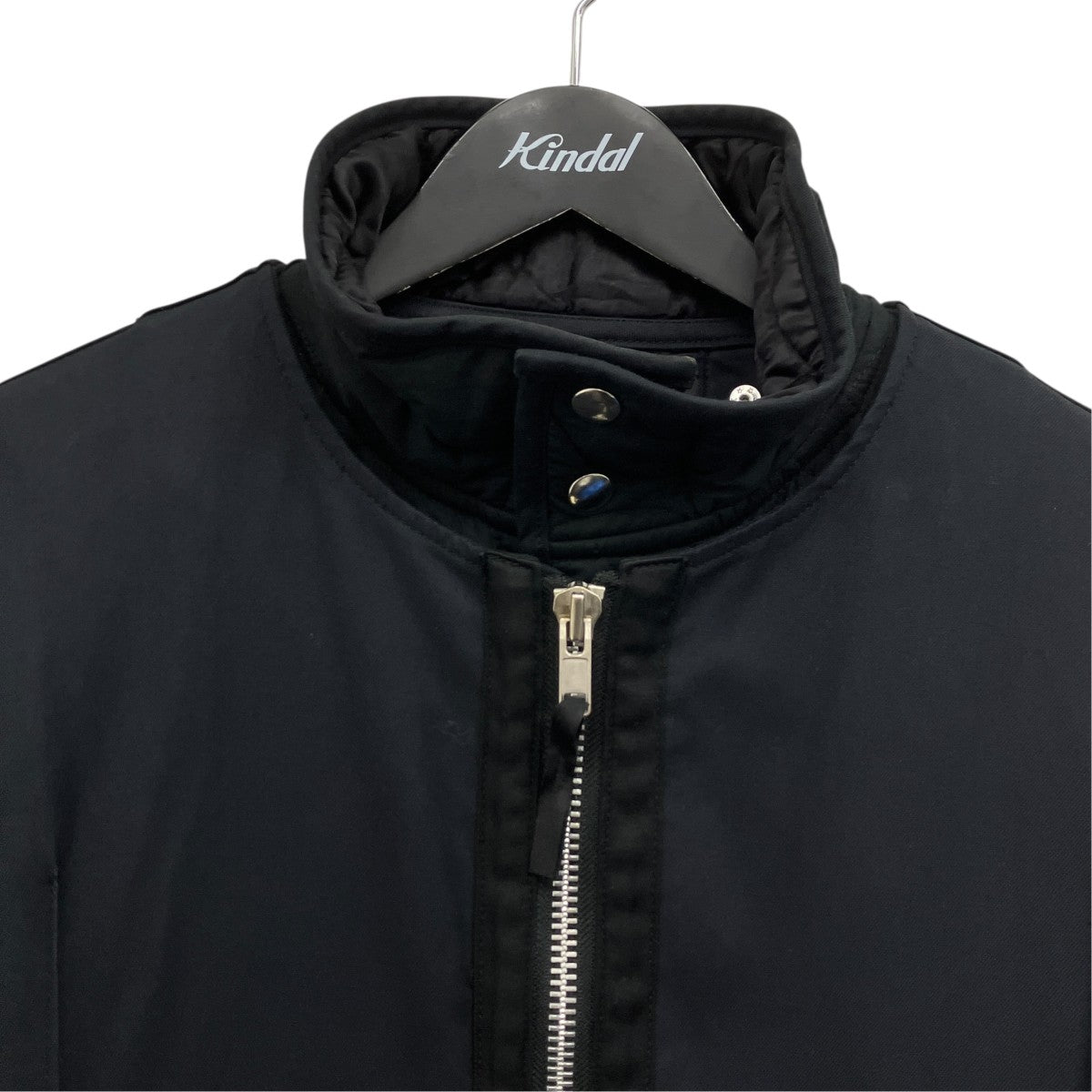 ALMOSTBLACK WOVEN LAYERD MILITARY COAT ウーブンレイヤードミリタリ-コート 古着・中古-3枚目のアイテム画像