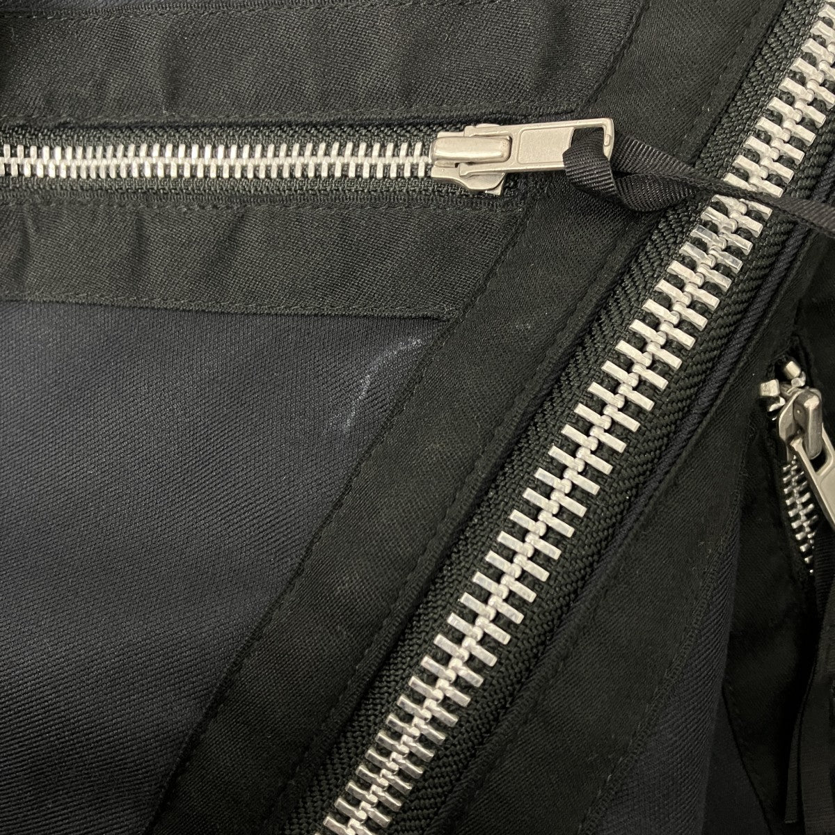 ALMOSTBLACK WOVEN LAYERD MILITARY COAT ウーブンレイヤードミリタリ-コート 古着・中古-8枚目のアイテム画像