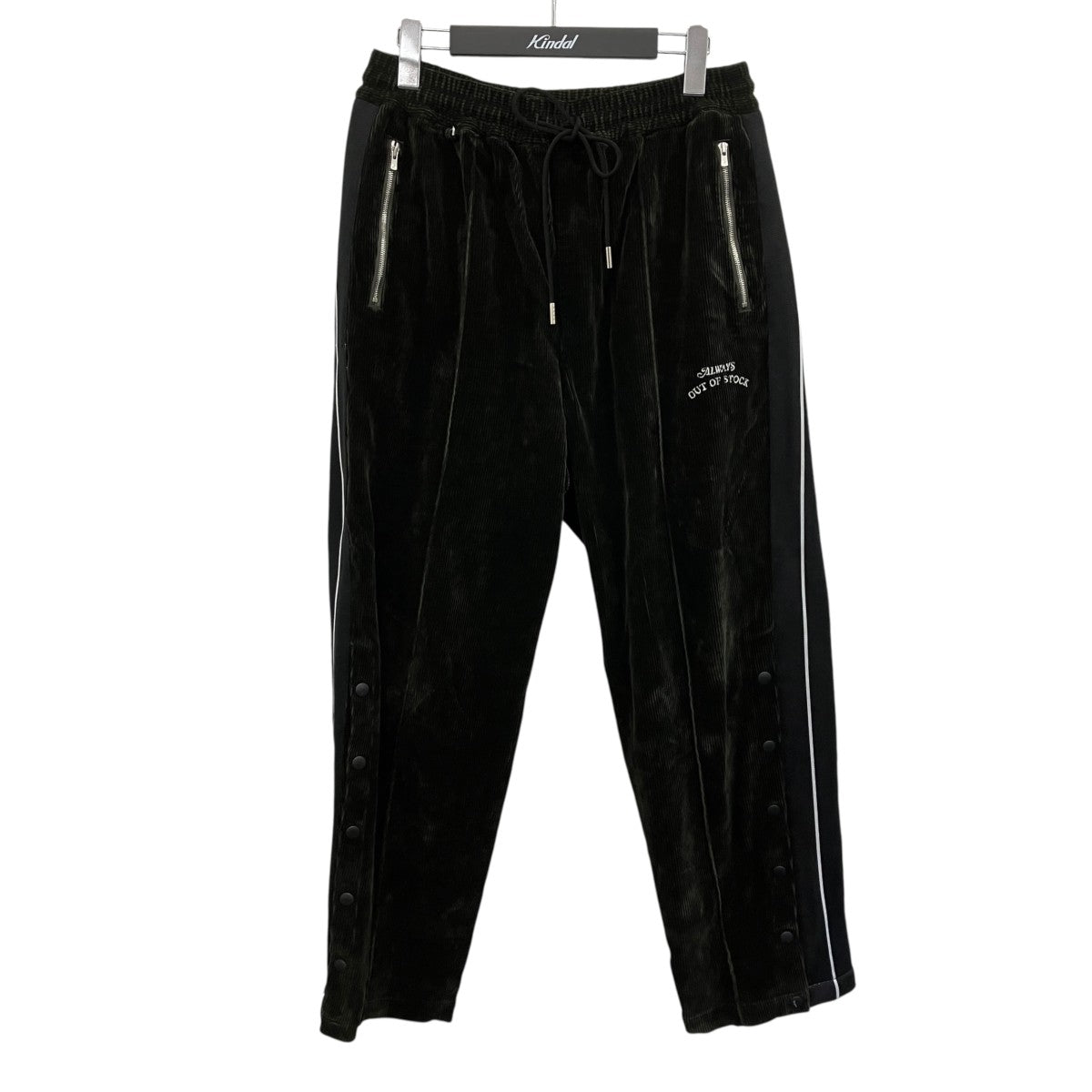 Always Out Of Stock CORDUROY TRACK PANTS コーデュロイトラックパンツ 古着・中古-1枚目のアイテム画像