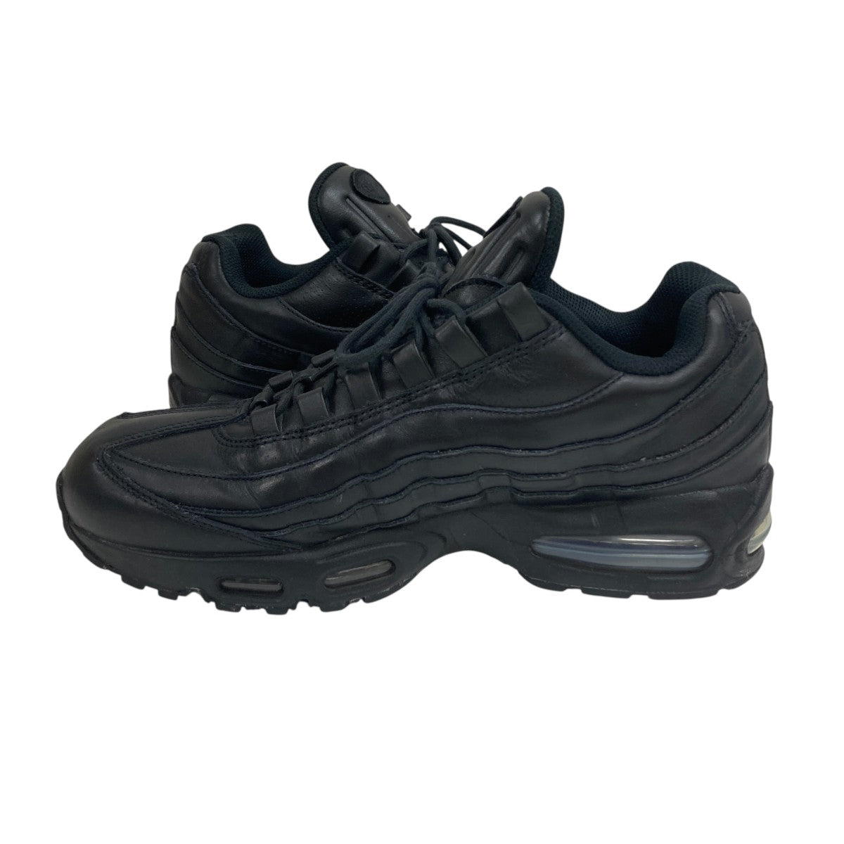 NIKE Air Max 95 Big Bubble Leather Triple Black ローカットスニーカー 古着・中古-5枚目のアイテム画像