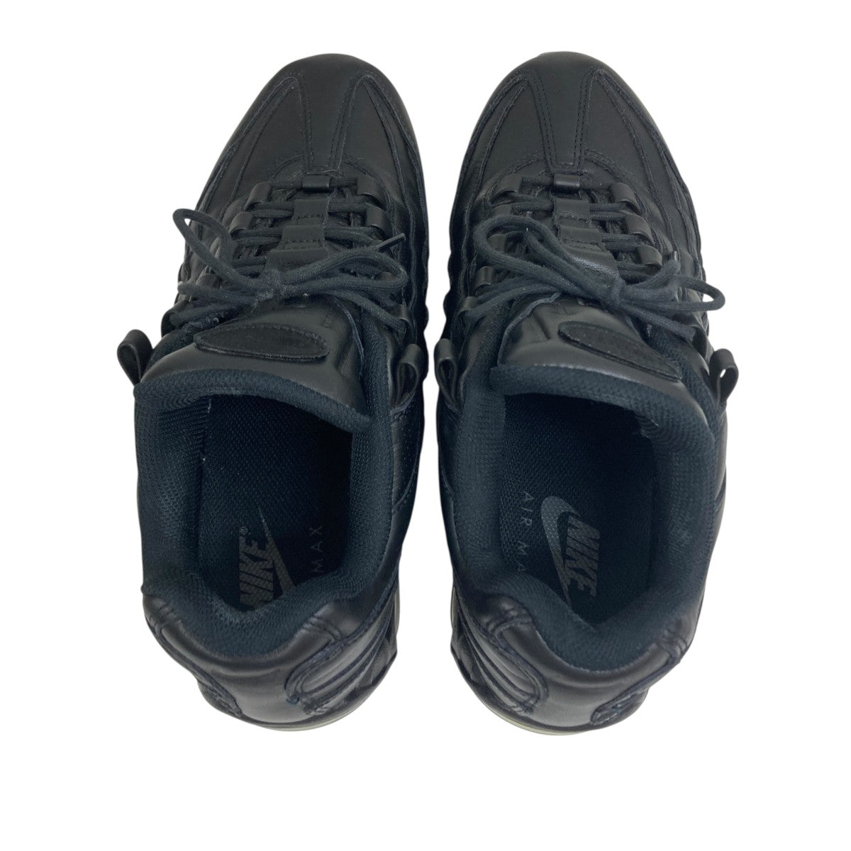 NIKE Air Max 95 Big Bubble Leather Triple Black ローカットスニーカー 古着・中古-6枚目のアイテム画像