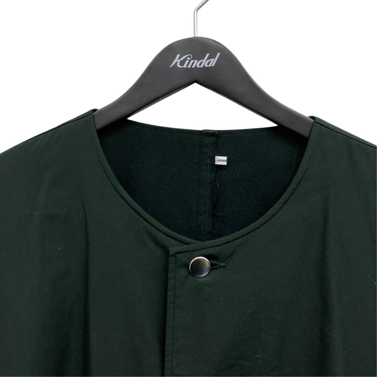 ノーカラーカットオフジャケット