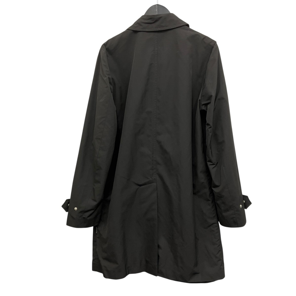 モンクレール 黒 ステンカラーコート メンズ サイズ1 MONCLER(モンクレール) ナイロンステンカラーコート 44017 00 69483