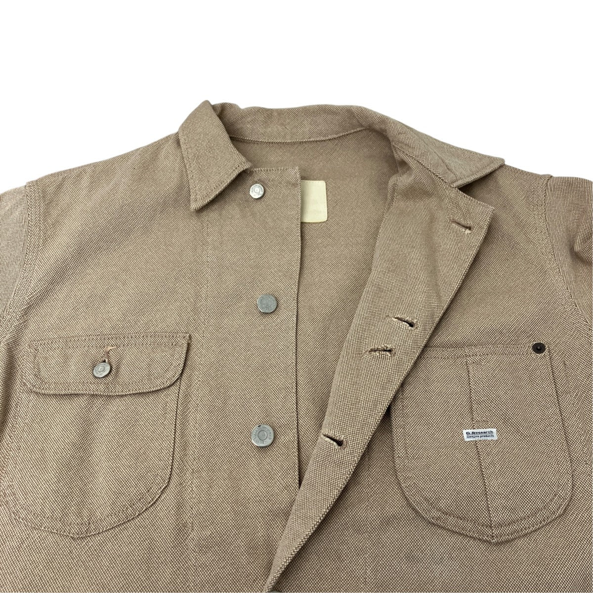 GENERAL RESEARCH カバーオールジャケット 古着・中古-4枚目のアイテム画像