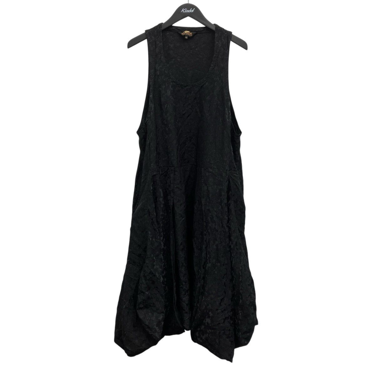 BLACK COMME des GARCONS ペイズリー刺繍変形ワンピース 古着・中古-1枚目のアイテム画像
