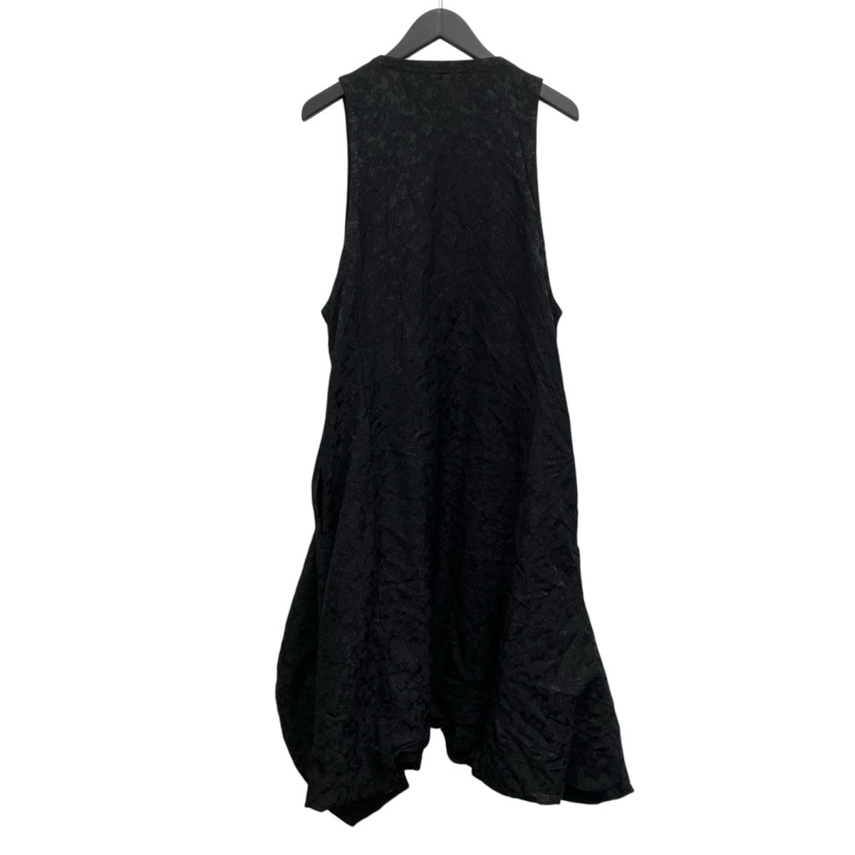 BLACK COMME des GARCONS ペイズリー刺繍変形ワンピース 古着・中古-2枚目のアイテム画像