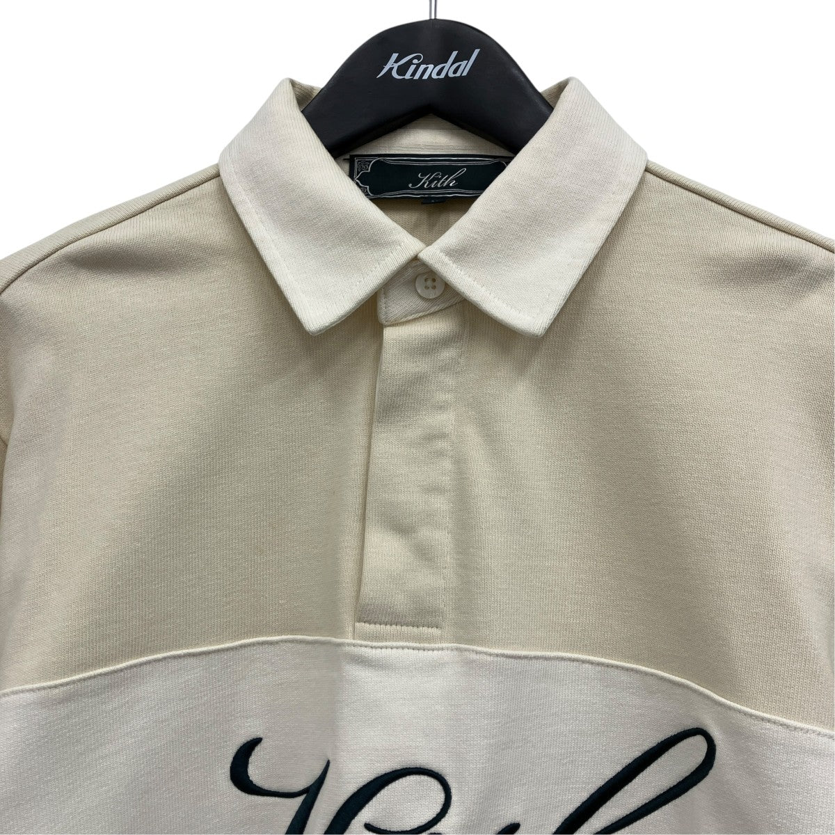 KITH(キス) ロゴデザインポロシャツ 23-070-060-0019-4-0 ベージュ