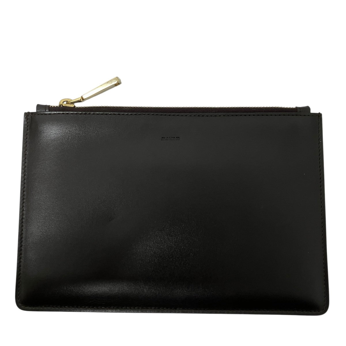 JIL SANDER レザークラッチバッグ 古着・中古-2枚目のアイテム画像