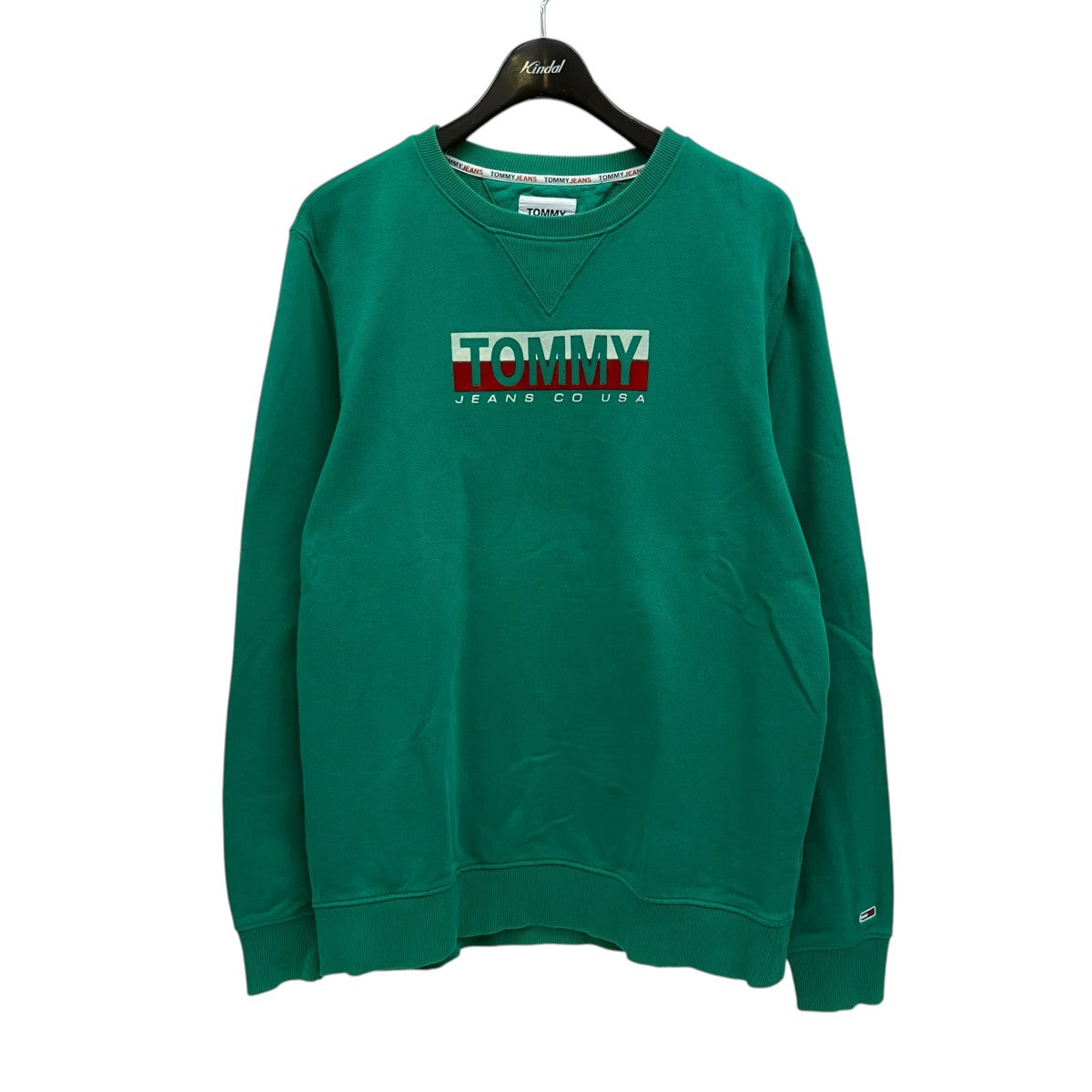 TOMMY JEANS クルーネックスウェットTHG-74720 古着・中古-1枚目のアイテム画像