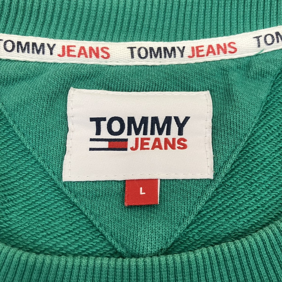 TOMMY JEANS クルーネックスウェットTHG-74720 古着・中古-5枚目のアイテム画像