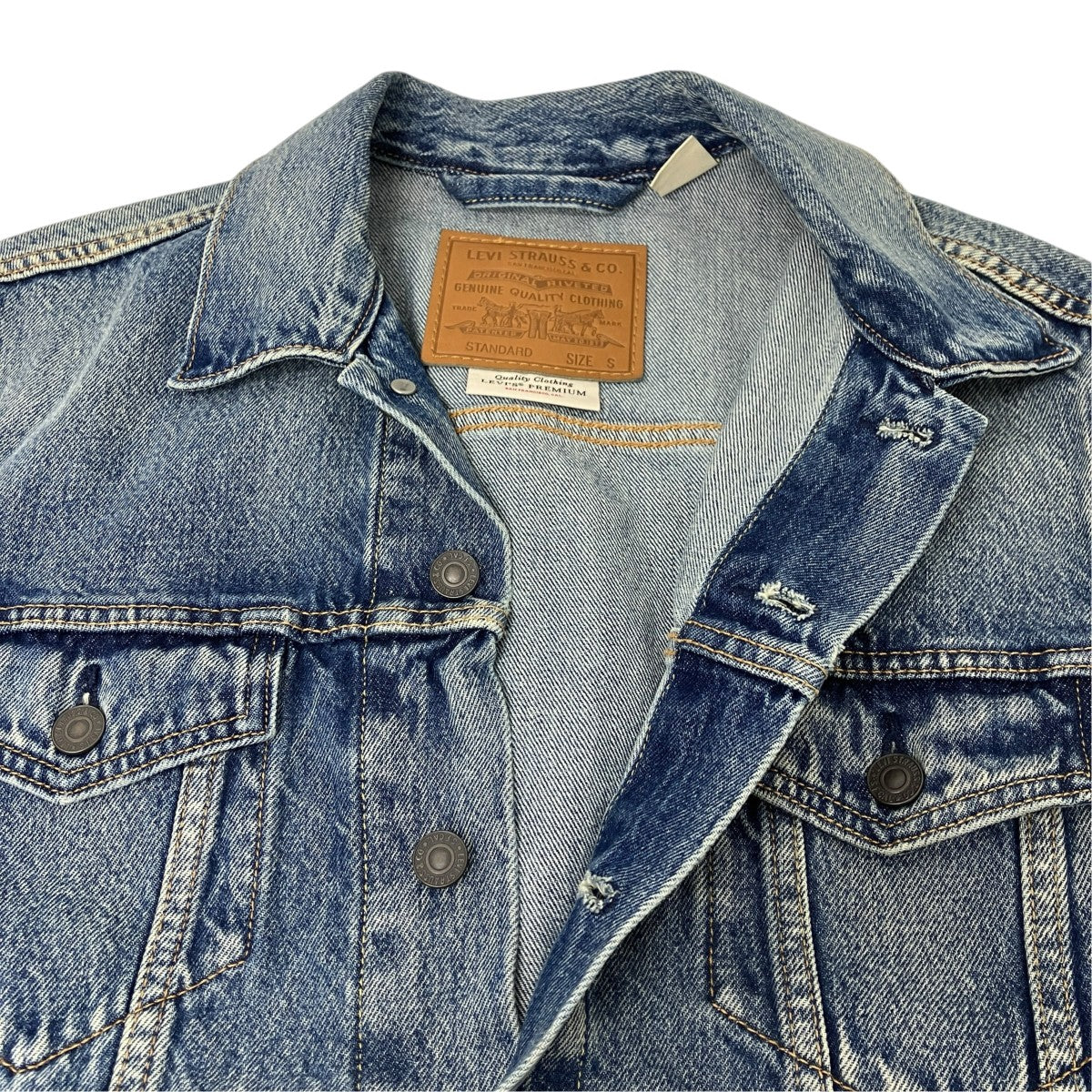 LEVI’S PReMIUM デニムジャケット 古着・中古-4枚目のアイテム画像