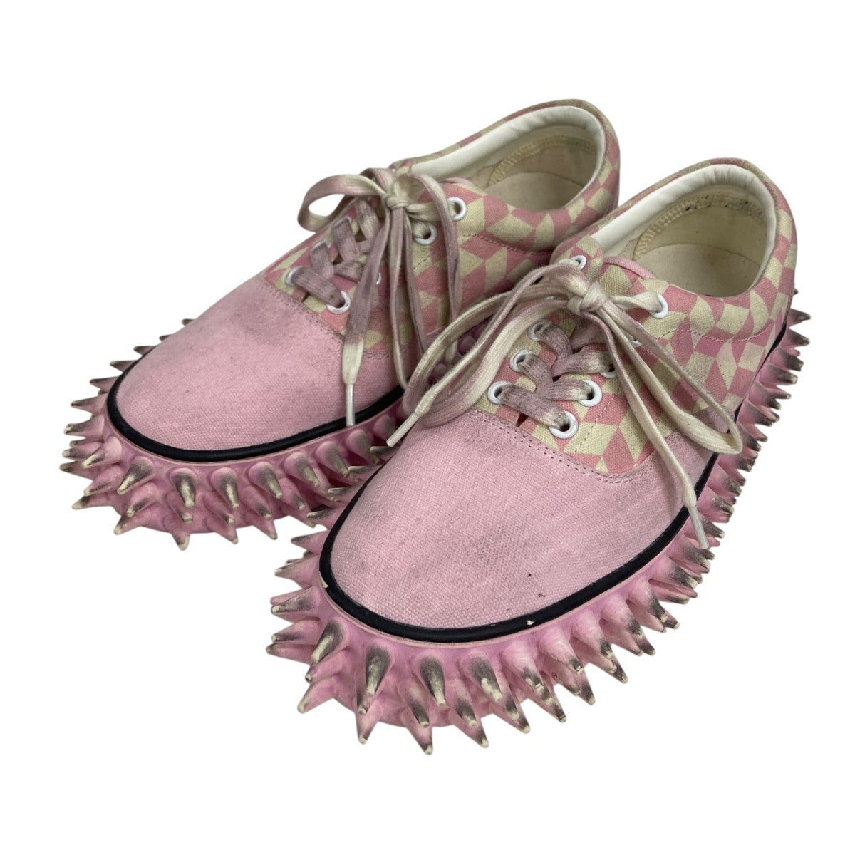 doublet DIRTY SPIKE CANVAS SNEAKER スパイクデザインスニーカー 古着・中古-1枚目のアイテム画像