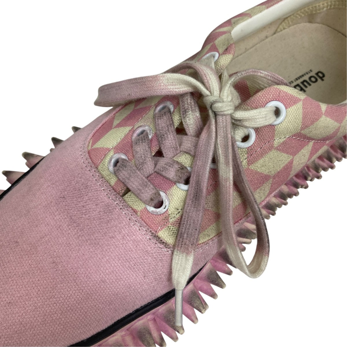 doublet DIRTY SPIKE CANVAS SNEAKER スパイクデザインスニーカー 古着・中古-8枚目のアイテム画像