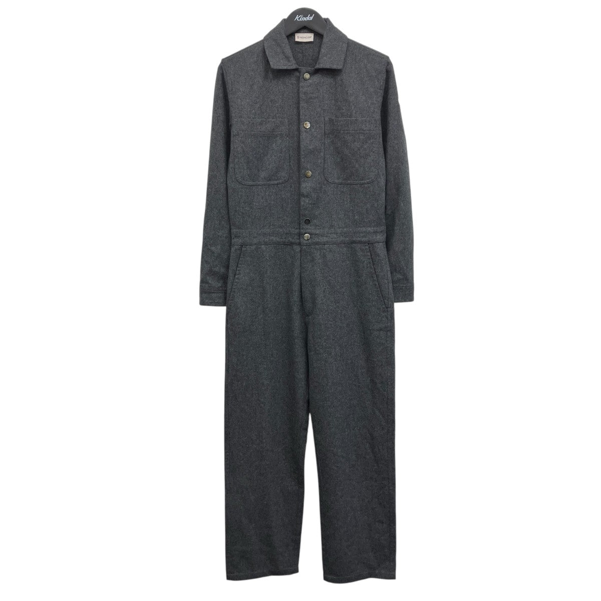 MONCLER ウールシャツオーバーオール 古着・中古-1枚目のアイテム画像