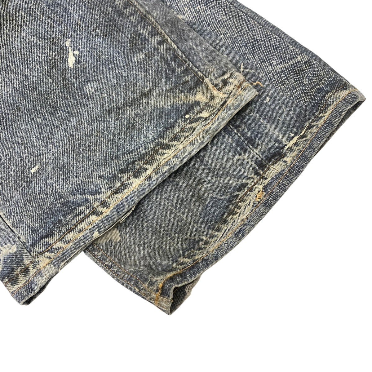 ACNE STUDIOS トロンプルイユキーチェーンプリントバギーデニム 古着・中古-4枚目のアイテム画像