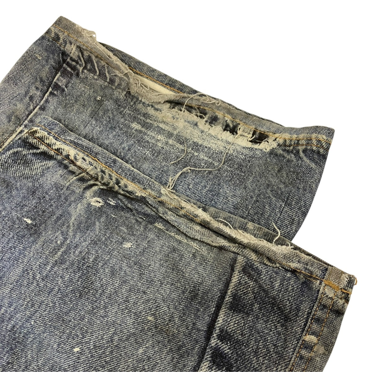 ACNE STUDIOS トロンプルイユキーチェーンプリントバギーデニム 古着・中古-5枚目のアイテム画像