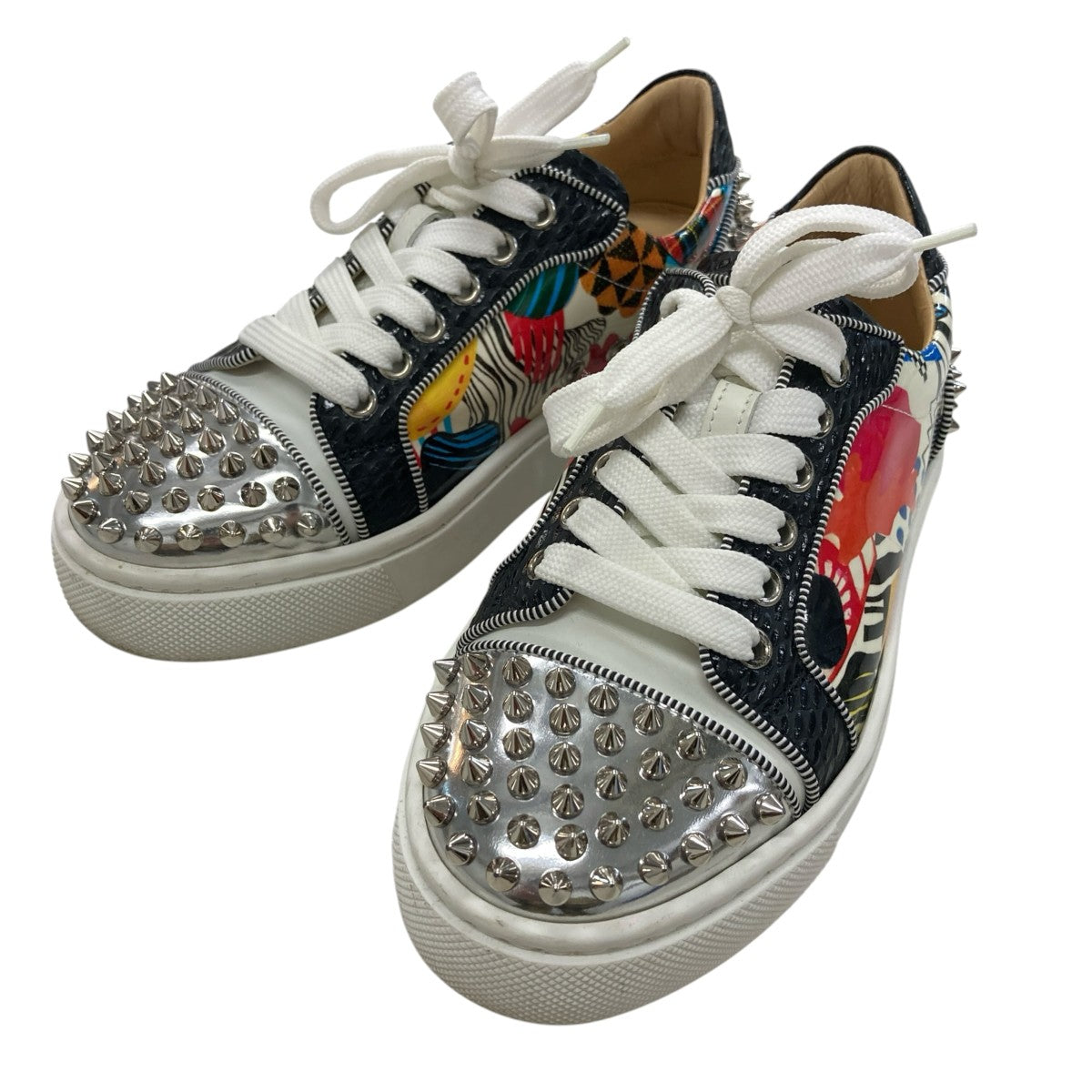 Christian Louboutin verissima 2 ORLATOスタッズデザインスニーカー 古着・中古-1枚目のアイテム画像