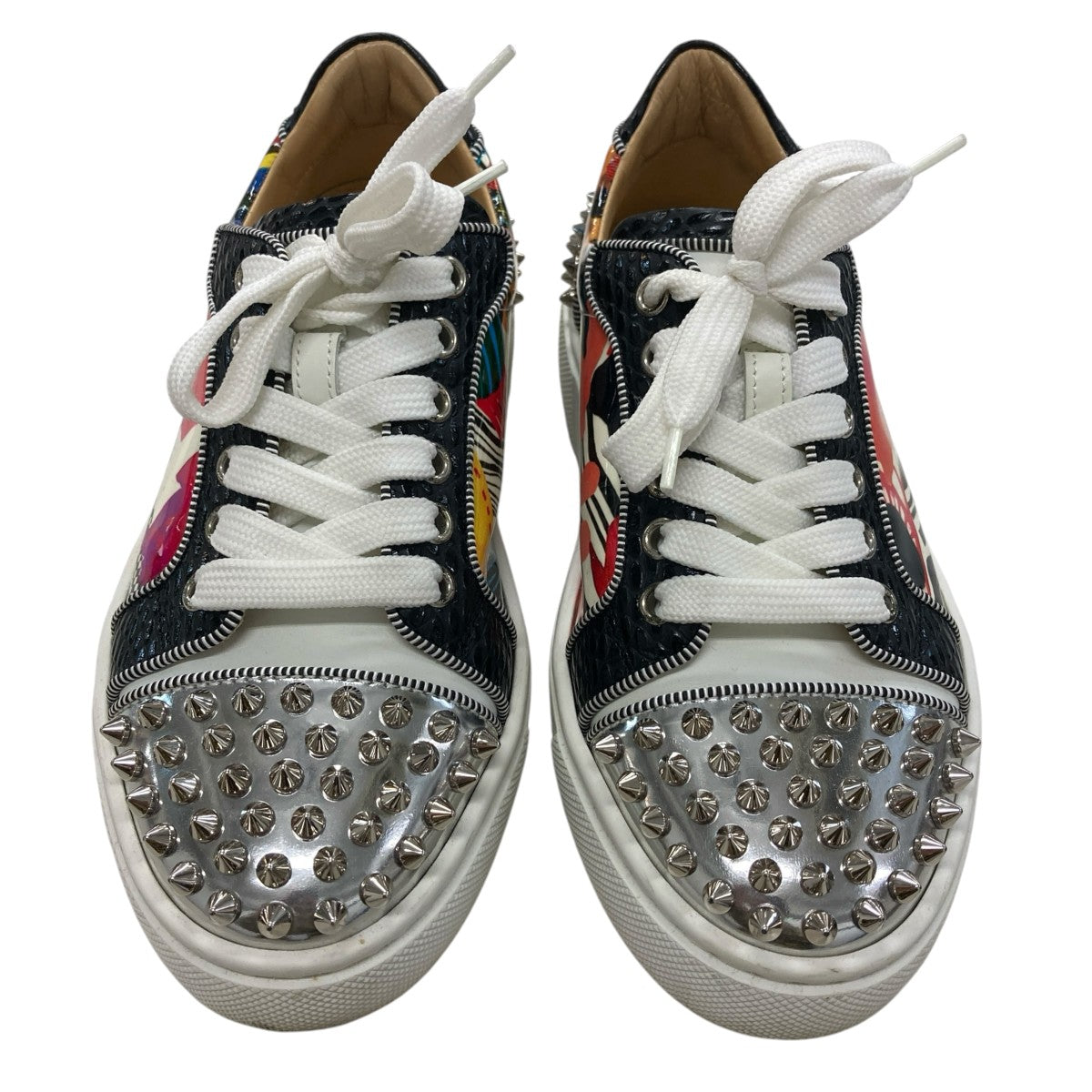 Christian Louboutin verissima 2 ORLATOスタッズデザインスニーカー 古着・中古-2枚目のアイテム画像