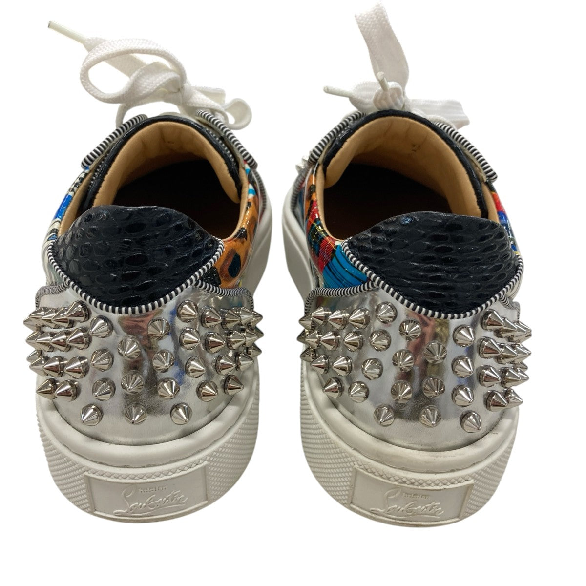 Christian Louboutin verissima 2 ORLATOスタッズデザインスニーカー 古着・中古-3枚目のアイテム画像