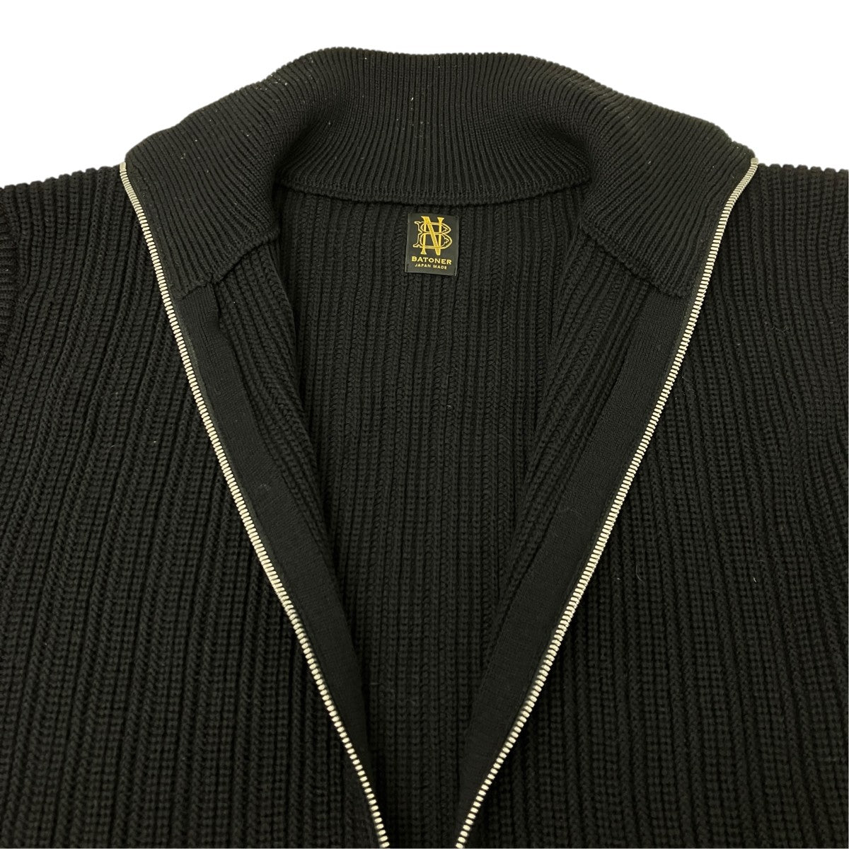 BATONER ドライバーズニットベスト 古着・中古-4枚目のアイテム画像