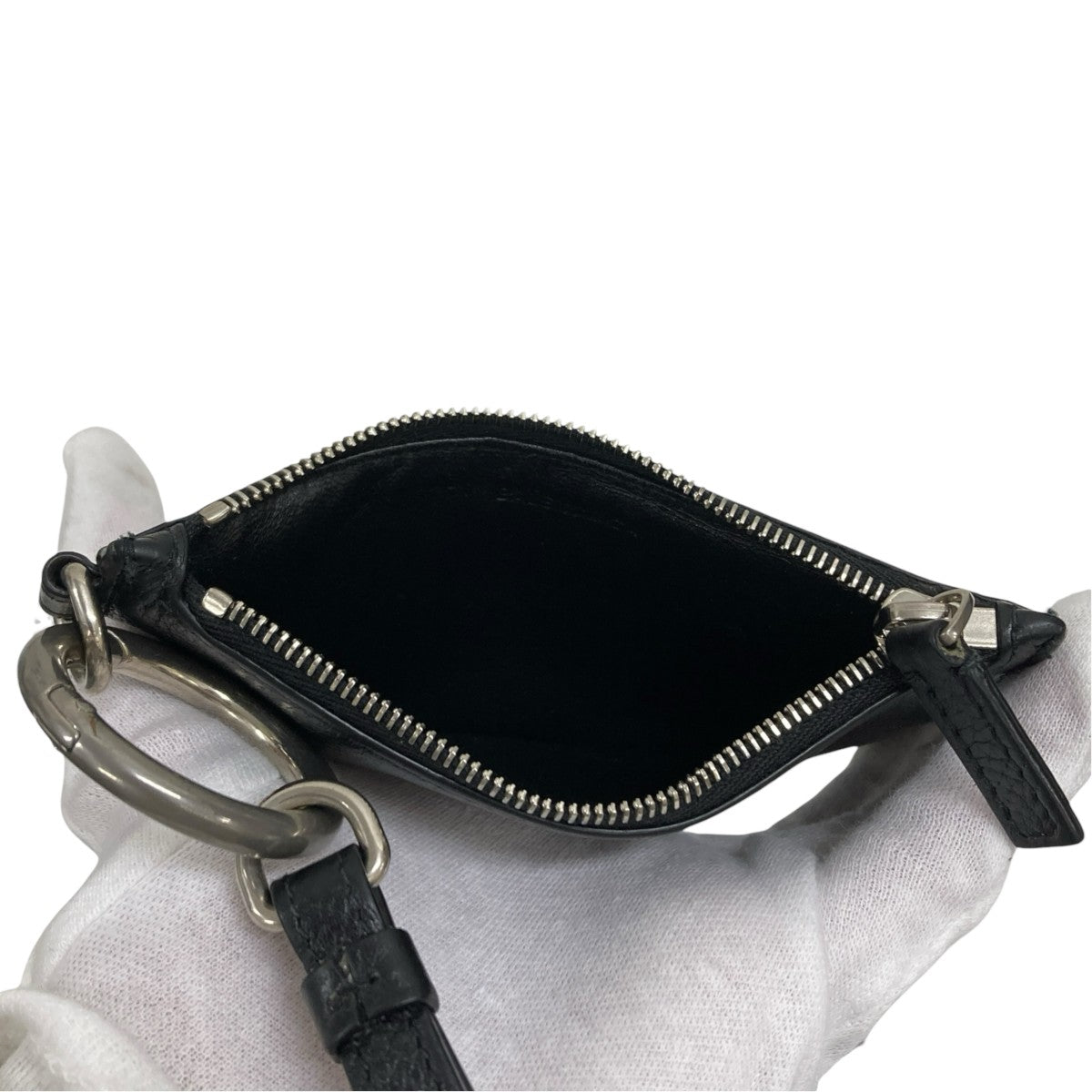 BALENCIAGA ネックストラップカードケース 古着・中古-4枚目のアイテム画像