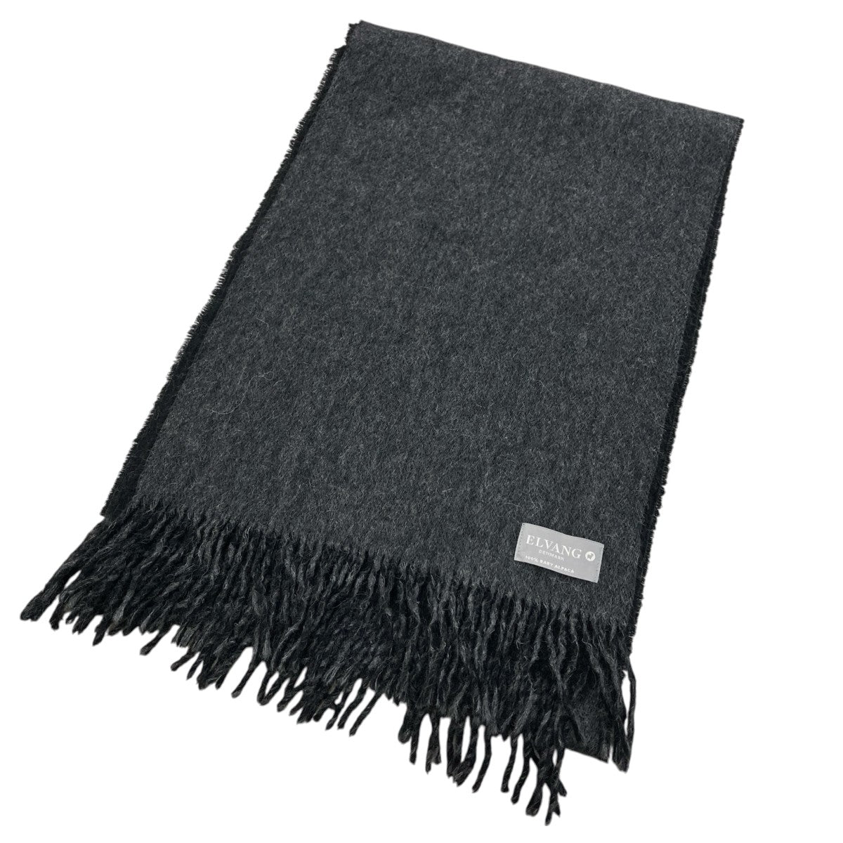 ELVANG DENMARK ベビーアルパカマフラー 古着・中古-1枚目のアイテム画像
